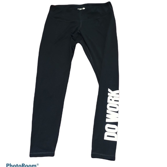 Old Navy black active wear yoga pants Sz L - Picture 11 of 11